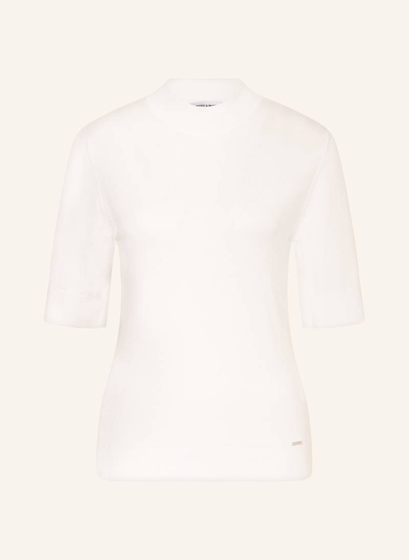 More & More Strickshirt weiss von MORE & MORE