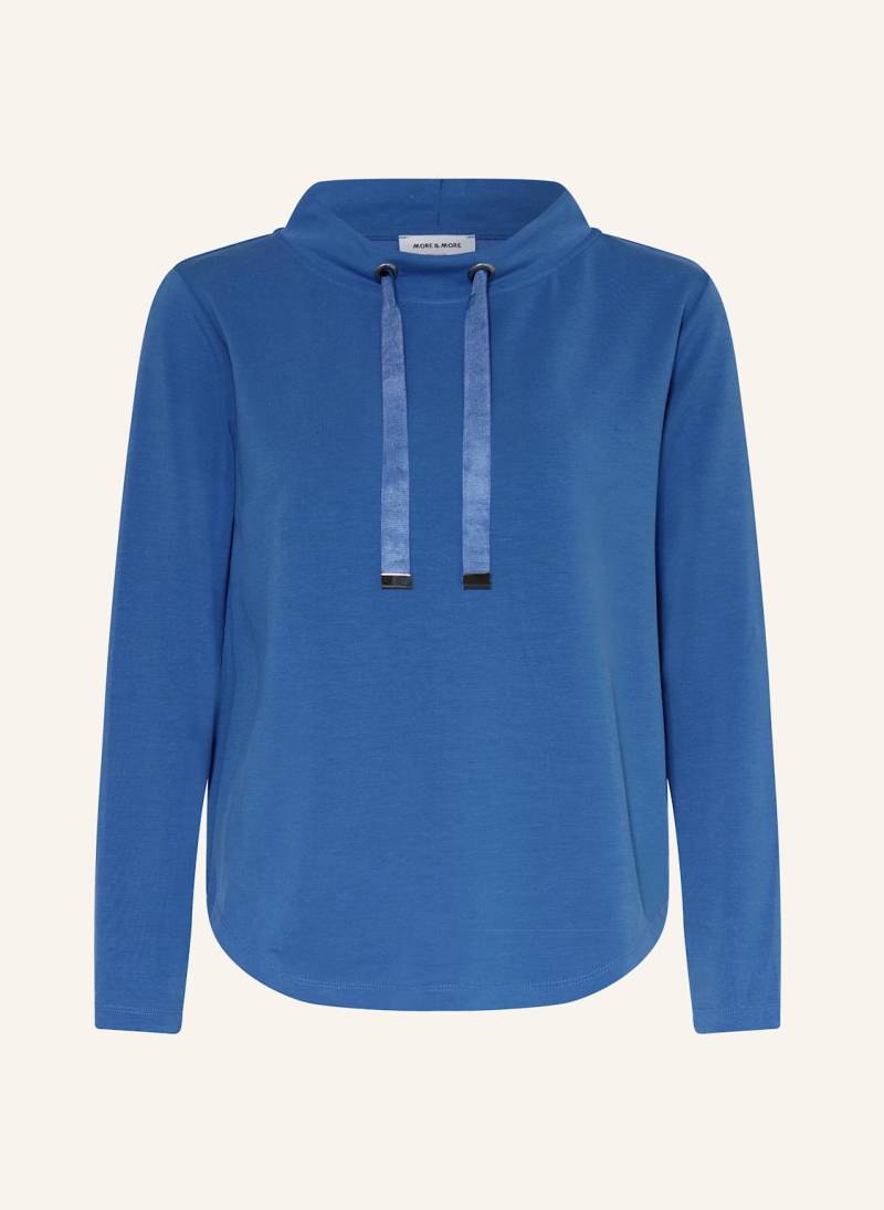 More & More Sweatshirt blau von MORE & MORE