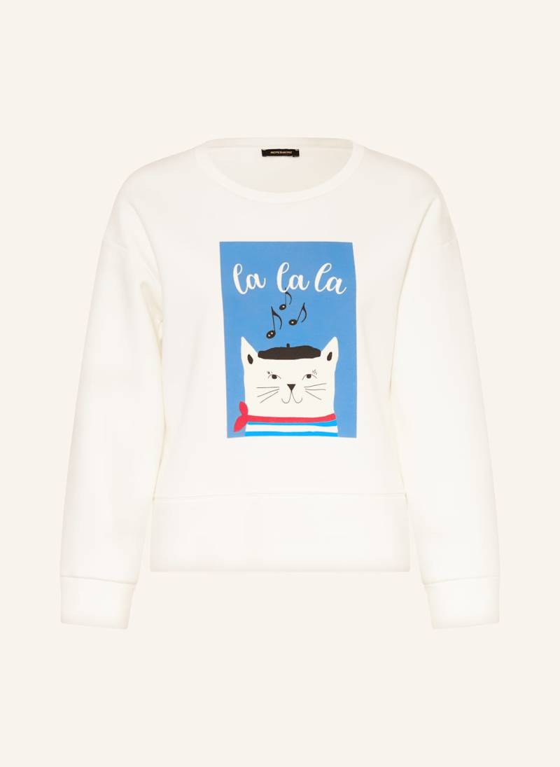 More & More Sweatshirt weiss von MORE & MORE