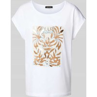 More & More T-Shirt mit Rundhalsausschnitt in Offwhite, Größe 42 More & More T-Shirt mit Rundhalsausschnitt in Offwhite, Größe 42 von MORE & MORE
