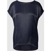 More & More T-Shirt mit U-Boot-Ausschnitt in Marine, Größe 44 von MORE & MORE