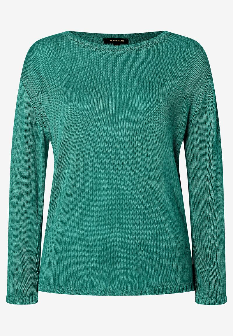 Pullover, summergarden green, Sommer-Kollektion von MORE & MORE