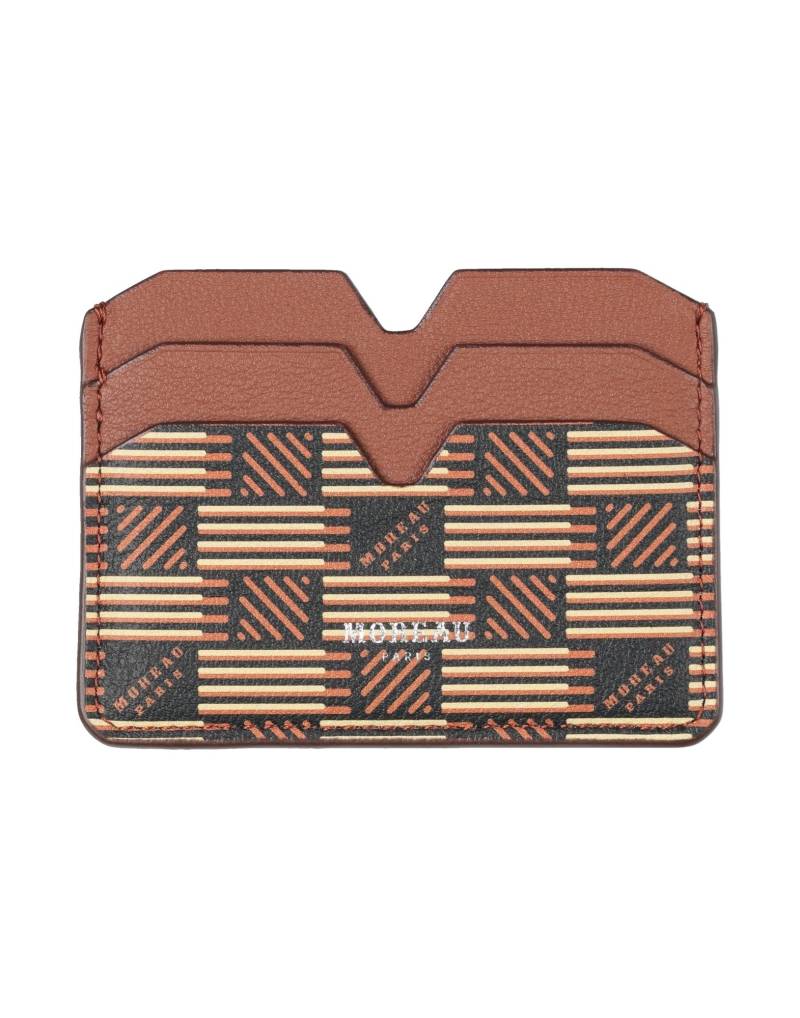 MOREAU Paris Kartenetui Damen Braun von MOREAU Paris