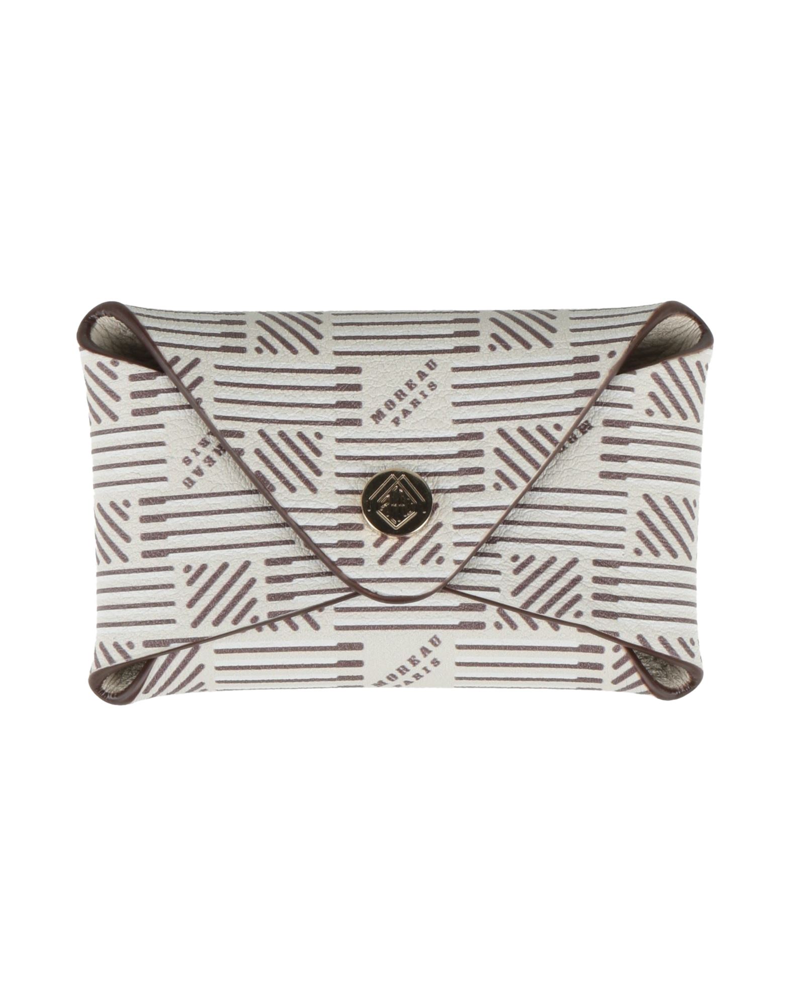 MOREAU Paris Portemonnaie Damen Cremeweiß von MOREAU Paris