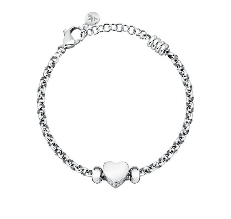 MORELLATO Armband Delicate steel bracelet with a heart Drops SCZ1260 von MORELLATO