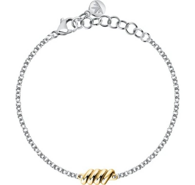 MORELLATO Armband Dezentes Bicolor-Stahlarmband Torchon SAWZ08 von MORELLATO