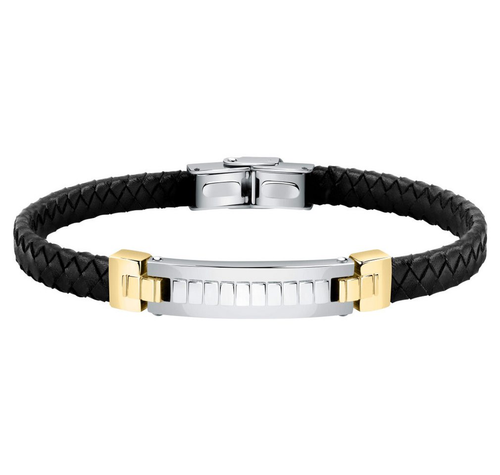 MORELLATO Armband Elegantes Lederarmband mit Stahlverzierung Moody SQH32 MORELLATO Armband Elegantes Lederarmband mit Stahlverzierung Moody SQH32 von MORELLATO