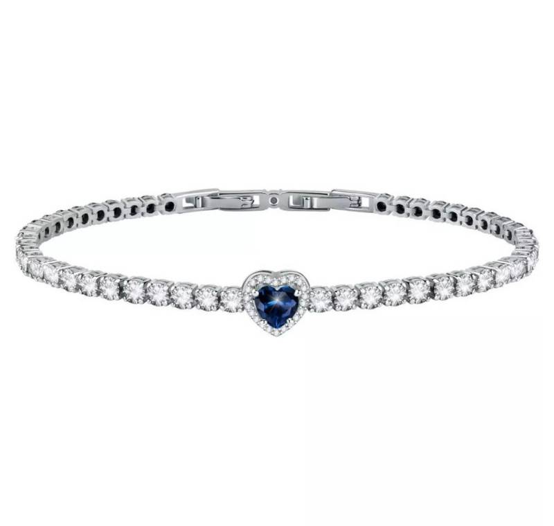 MORELLATO Armband Romantic silver bracelet with a blue heart Tesori SAVB12 von MORELLATO