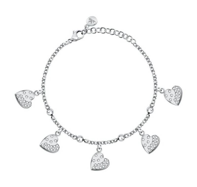 MORELLATO Armband Romantisches Stahlarmband mit Passioni SAUN11 Kristallen von MORELLATO