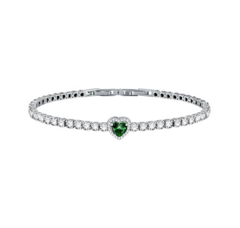MORELLATO Armband Silbernes Armband mit glitzerndem Herz Tesori SAVB13 von MORELLATO