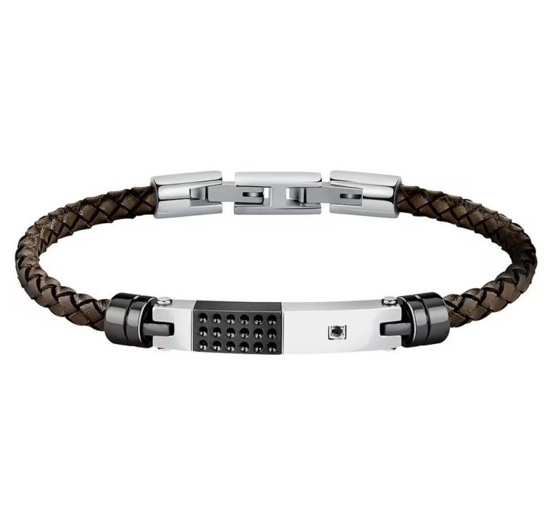 MORELLATO Armband Stylisches Herren Lederarmband Moody SQH57 von MORELLATO