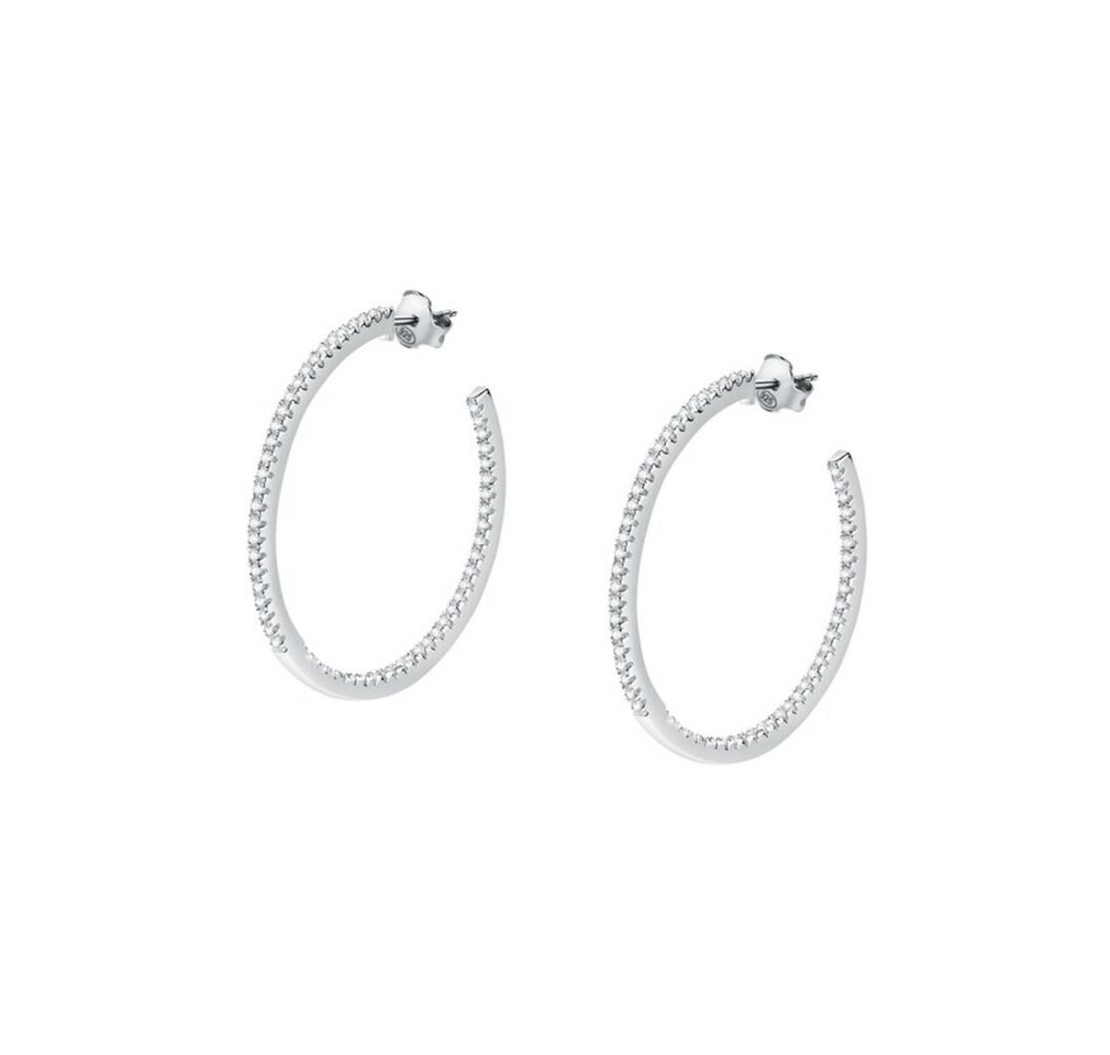 MORELLATO Fingerring Funkelnde Silberringe mit Tesori SAIW148 Zirkonen von MORELLATO