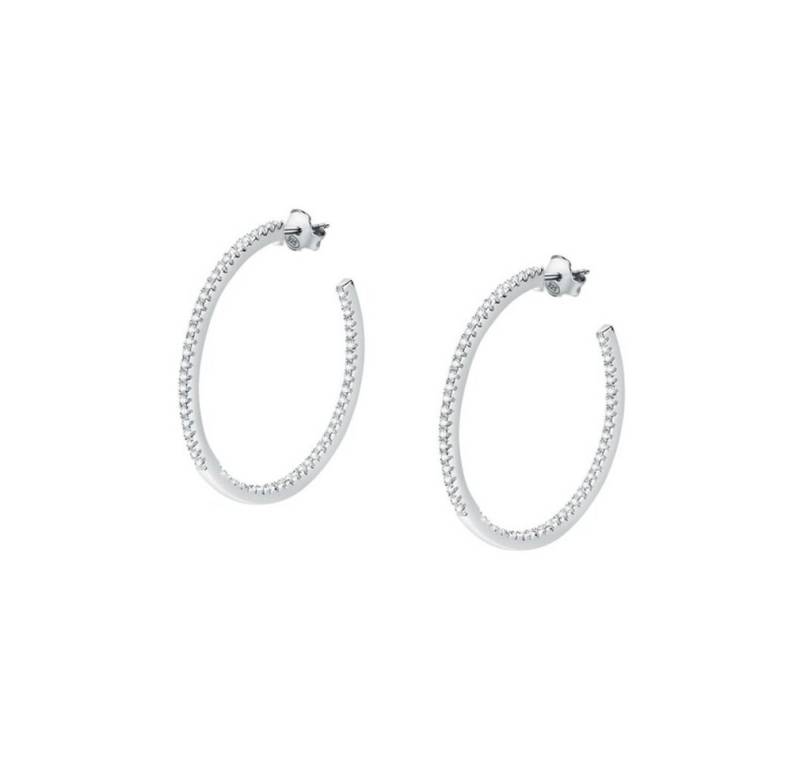 MORELLATO Fingerring Funkelnde Silberringe mit Tesori SAIW148 Zirkonen von MORELLATO