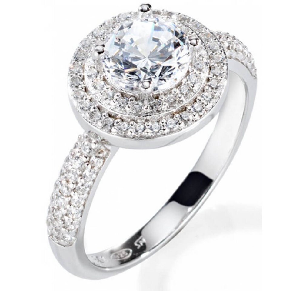 MORELLATO Fingerring Luxuriöser Silberring Tesori SAIW08 - Kreislauf: 52 mm von MORELLATO