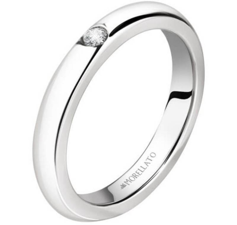 MORELLATO Fingerring Steel ring with crystals Love Rings SNA46 - Circuit: 56 mm von MORELLATO