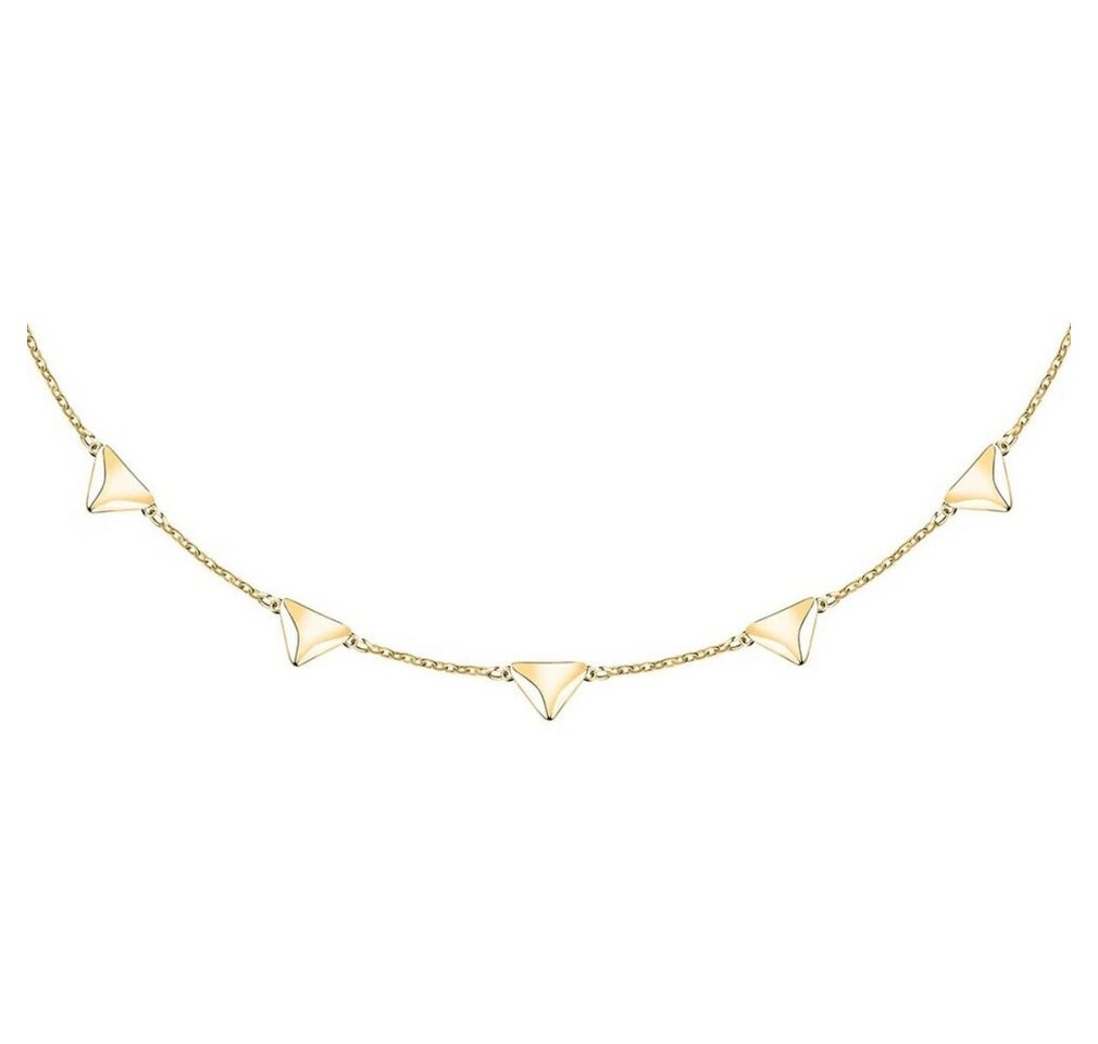 MORELLATO Fingerring Vergoldeter Ring mit Torchon SAWZ13-Kristallen - Kreislauf: 52 mm von MORELLATO