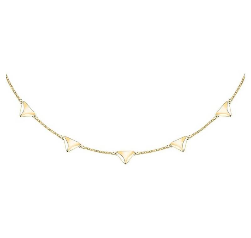 MORELLATO Fingerring Vergoldeter Ring mit Torchon SAWZ13-Kristallen - Kreislauf: 52 mm von MORELLATO