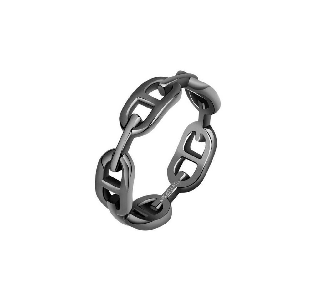 MORELLATO Fingerring Zeitloser schwarzer Ring aus Catene SATX250 Stahl - Umfang: 59 mm MORELLATO Fingerring Zeitloser schwarzer Ring aus Catene SATX250 Stahl - Umfang: 59 mm von MORELLATO