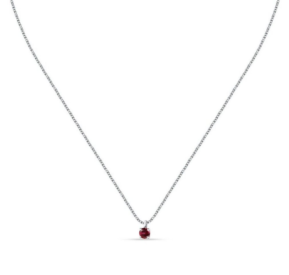 MORELLATO Kette mit Einhänger Elegante Halskette aus recyceltem Silber Tesori SAIW174 von MORELLATO