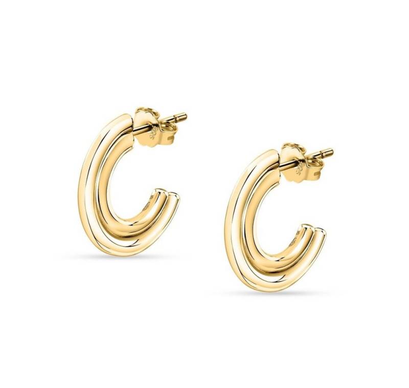 MORELLATO Ohrring-Set Dezente vergoldete Ohrringe Capsule von Aurora SANB02 von MORELLATO