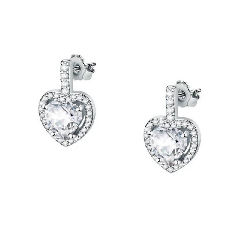 MORELLATO Paar Ohrstecker Romantic silver earrings with Tesori crystals SAVB05 von MORELLATO