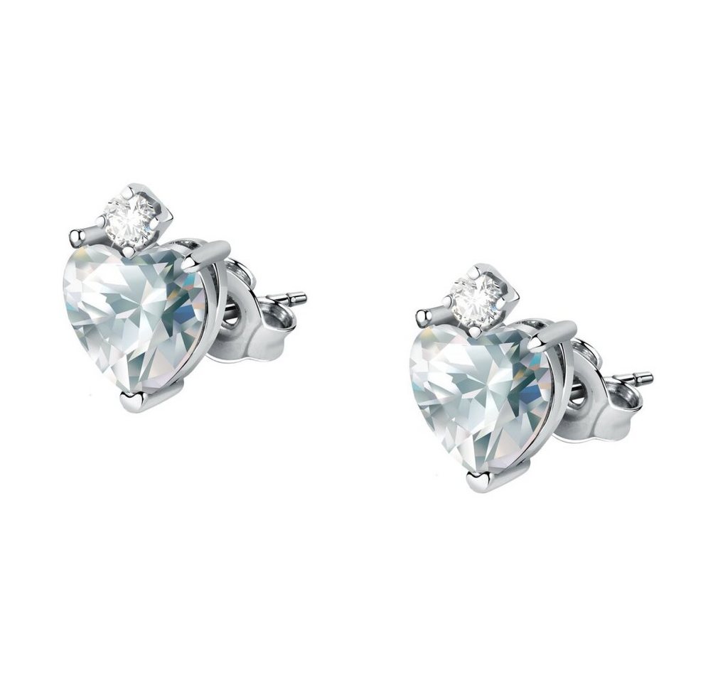 MORELLATO Ohrring-Set Romantische Tesori Herz Silber Ohrringe SAIW162 MORELLATO Ohrring-Set Romantische Tesori Herz Silber Ohrringe SAIW162 von MORELLATO