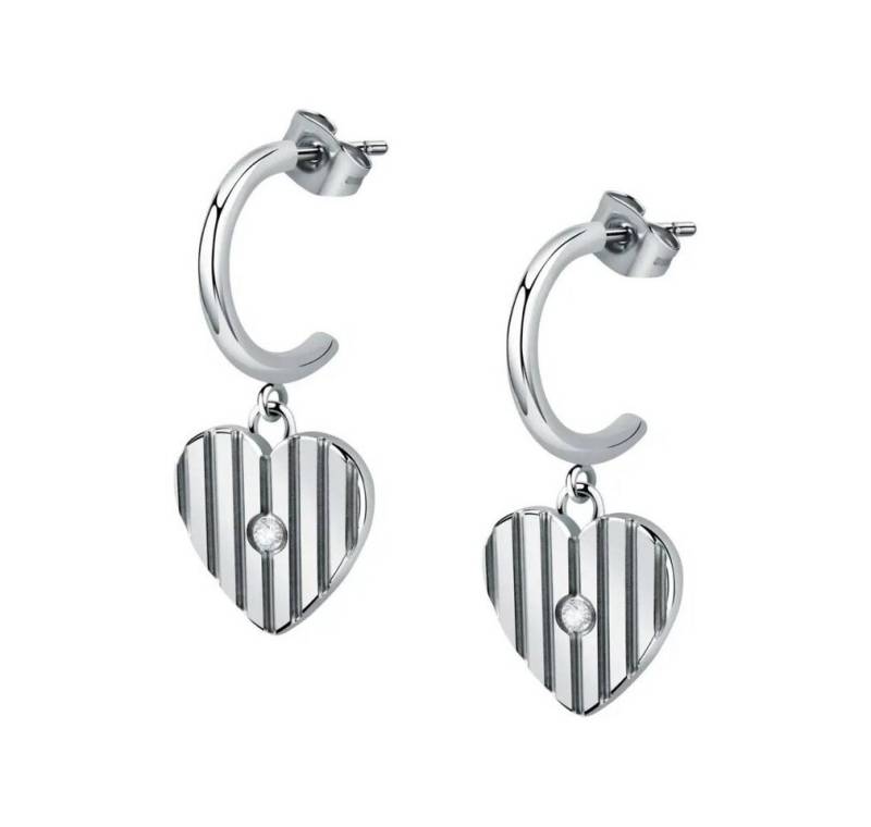 MORELLATO Paar Ohrstecker Gentle semicircular earrings with hearts SAVA05 von MORELLATO