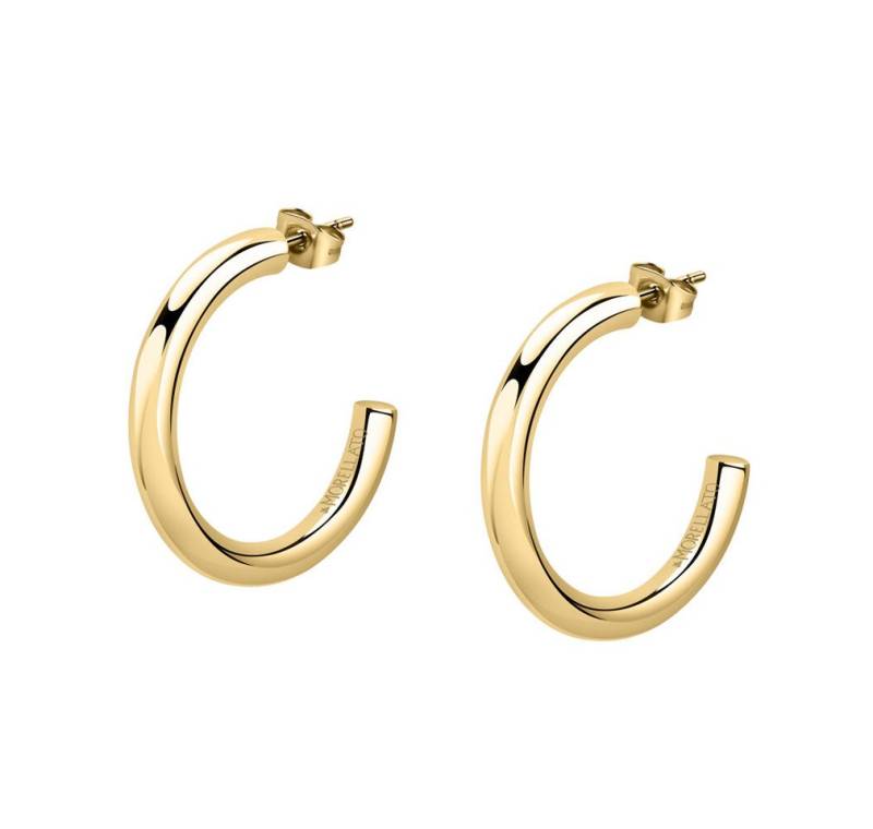 MORELLATO Paar Ohrstecker Minimalist gold-plated earrings circles Creole SAUP11 von MORELLATO