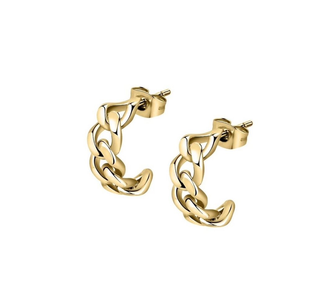MORELLATO Paar Ohrstecker Original gold-plated earrings rings Incontri SAUQ07 von MORELLATO