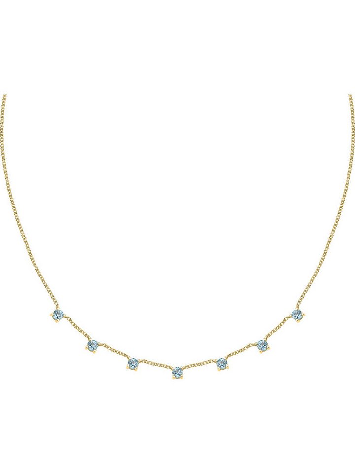 MORELLATO Silberkette Morellato Damen-Kette Silber, recycelt 7 Zirkonia, Tesori von MORELLATO