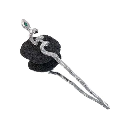 Chinesischen Stil Haarböckchen Vintage Stäbchen Haarspangen Frauen Haarspange Pin Kopfbedeckung Hochzeit Kopfbedeckung Schmuck Zubehör (Silber 05) von MORENTSU