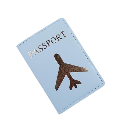 MORENTSU Liebhaber Paar Pass Abdeckung Heißer Stempeln Einfache Flugzeug Frauen Männer Reise Hochzeit Pass Abdeckung Halter Mode Hochzeit Geschenk, 23, Einheitsgröße, 23, One size von MORENTSU
