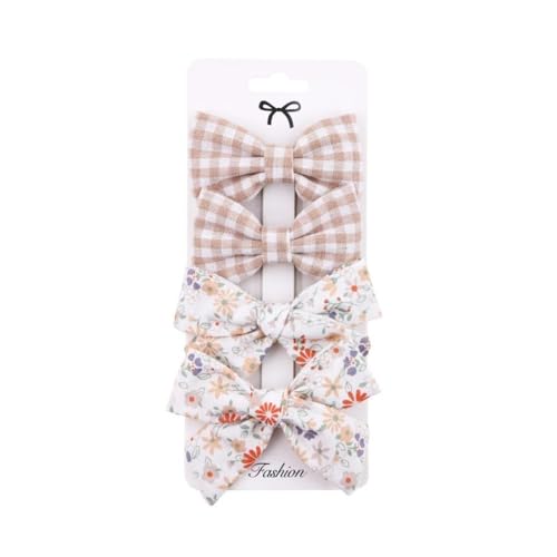 Niedliche Schleife Kopfbedeckung Süß kleines Mädchen Haarschmuck Sommer Mädchen Netz Rot Haarspangen Haarspangen für Kinder Geschenke (07) von MORENTSU