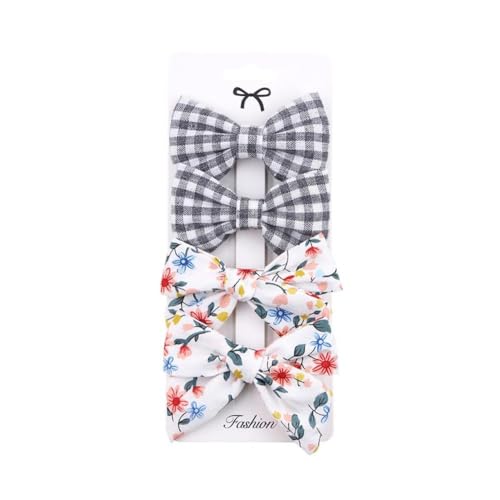 Niedliche Schleife Kopfbedeckung Süß kleines Mädchen Haarschmuck Sommer Mädchen Netz Rot Haarspangen Haarspangen für Kinder Geschenke (08) von MORENTSU