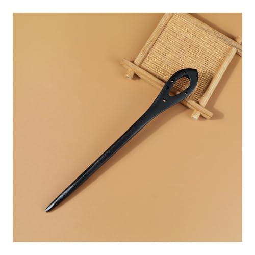Retro Holz Haarspangen für Frauen Chinesischer Stil Haarspangen Ethnische Antike Haarschmuck Schmuck (Stil 25) von MORENTSU