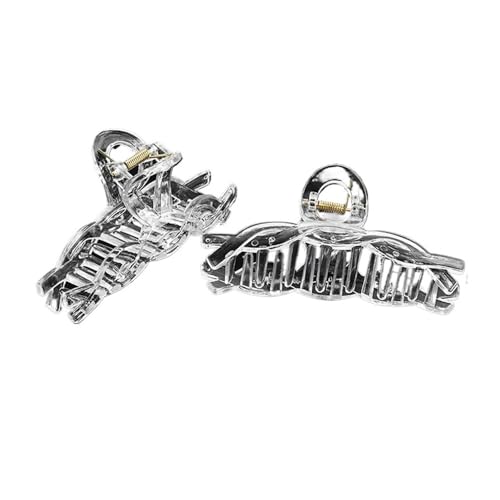 Transparente Acryl-Haarspangen aus Kunststoff, blanko, für selbstgemachte Schmuckherstellung, modische Mädchen-Haar-Accessoires (A4) von MORENTSU