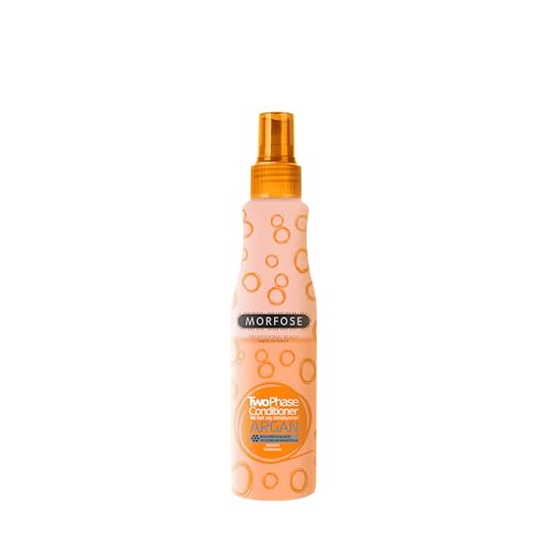 Morfose Argan 2 Phase Conditioner Spray 220ml - Haarpflegespülung - Nährend, entwirrend, Hitzeschutz - Für gefärbtes und gesträhntes Haar Morfose Argan 2 Phase Conditioner Spray 220ml - Haarpflegespülung - Nährend, entwirrend, Hitzeschutz - Für gefärbtes und gesträhntes Haar von MORFOSE