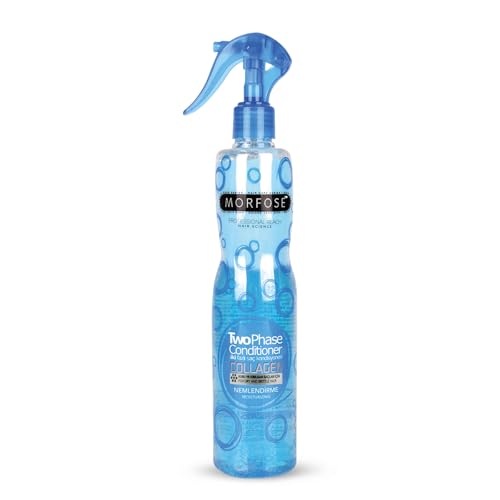 Morfose Collagen 2 Phase Conditioner Spray 220ml - Haarpflegespülung - Feuchtigkeitscreme, Nährend, entwirrend, Hitzeschutz - Für trockenes und sprödes Haar Morfose Collagen 2 Phase Conditioner Spray 220ml - Haarpflegespülung - Feuchtigkeitscreme, Nährend, entwirrend, Hitzeschutz - Für trockenes und sprödes Haar von MORFOSE