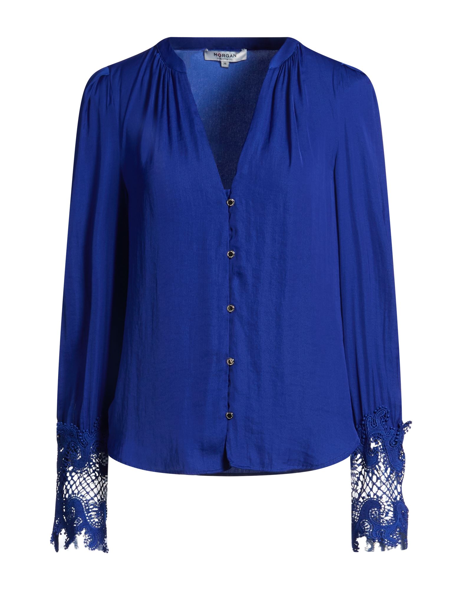 MORGAN DE TOI Hemd Damen Königsblau von MORGAN DE TOI