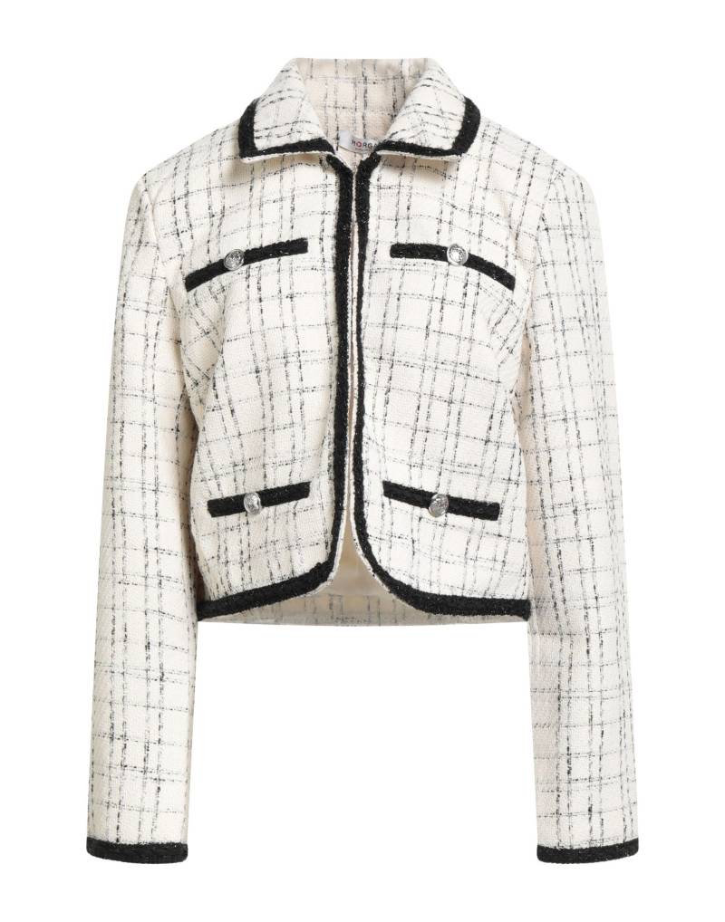 MORGAN DE TOI Jacke & Anorak Damen Weiß von MORGAN DE TOI