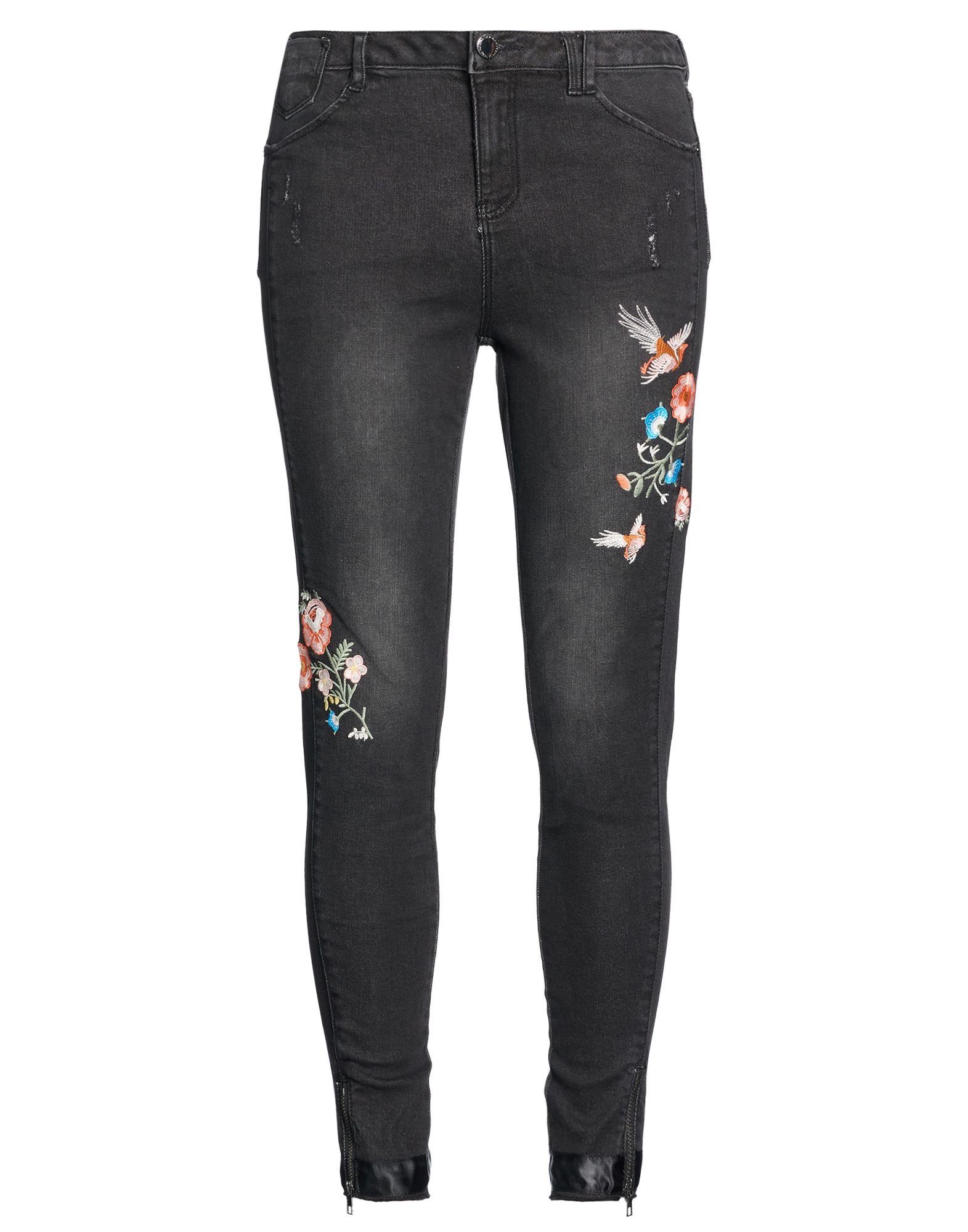 MORGAN DE TOI Jeanshose Damen Schwarz von MORGAN DE TOI