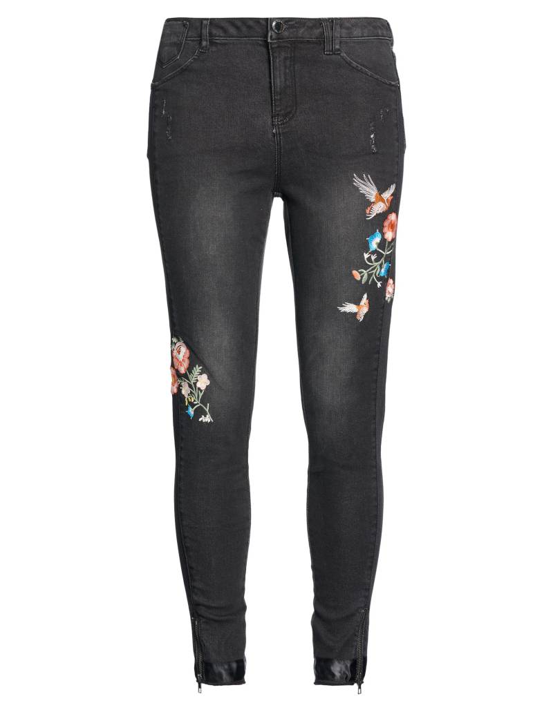 MORGAN DE TOI Jeanshose Damen Schwarz von MORGAN DE TOI