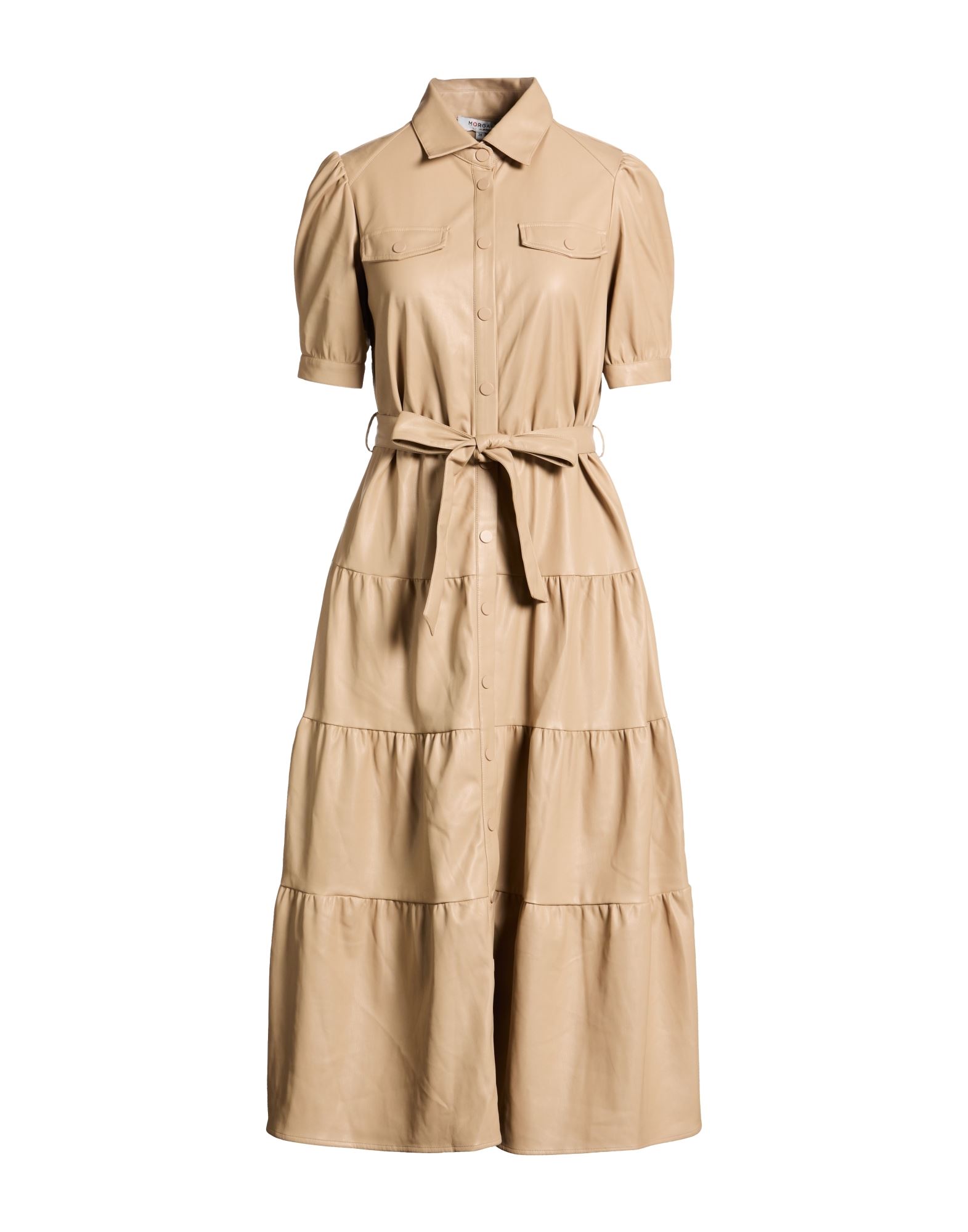 MORGAN DE TOI Midi-kleid Damen Beige von MORGAN DE TOI