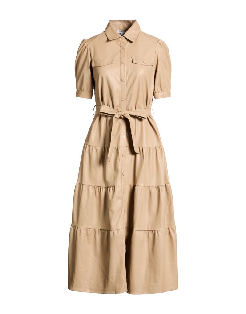 MORGAN DE TOI Midi-kleid Damen Beige von MORGAN DE TOI