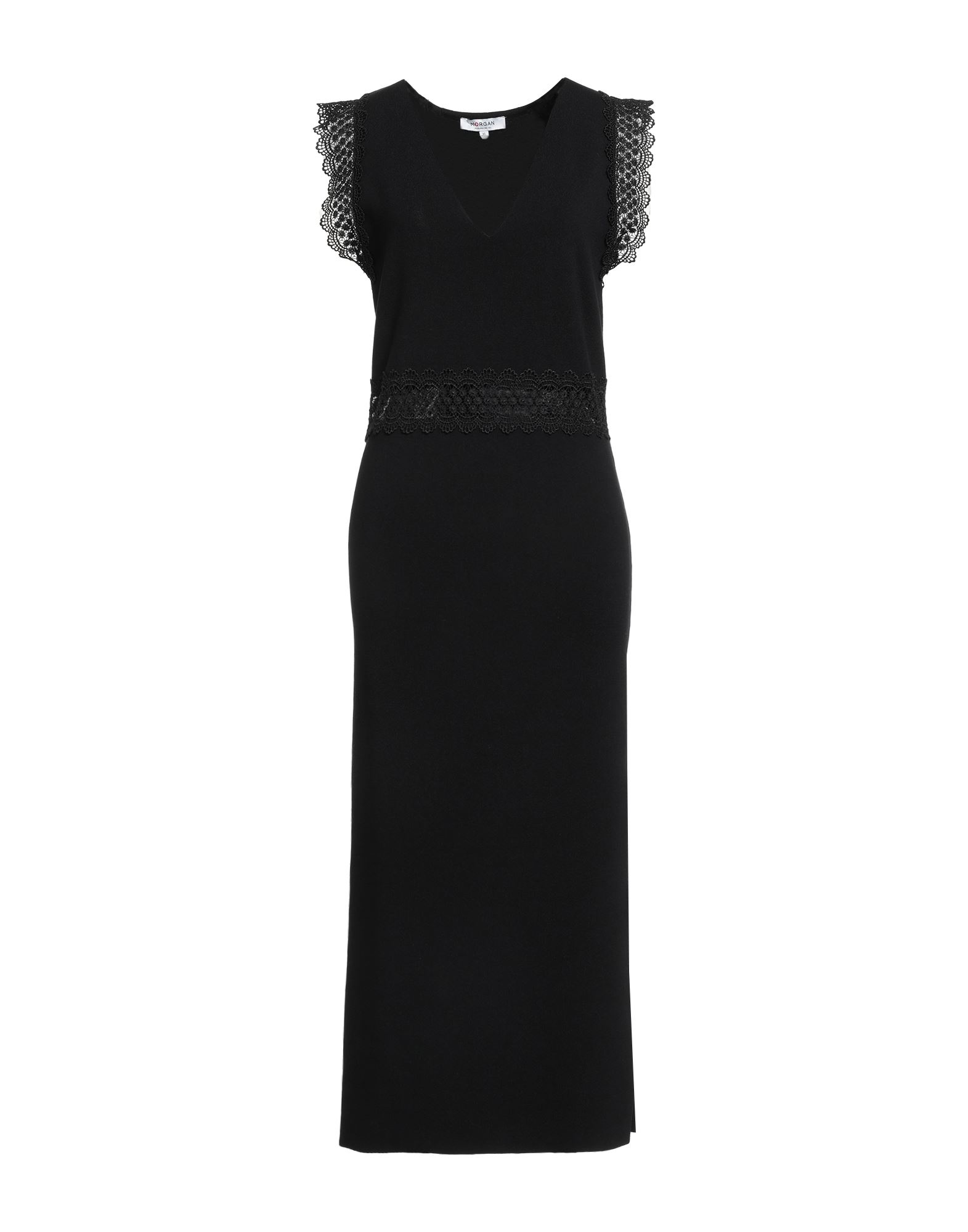 MORGAN DE TOI Midi-kleid Damen Schwarz von MORGAN DE TOI