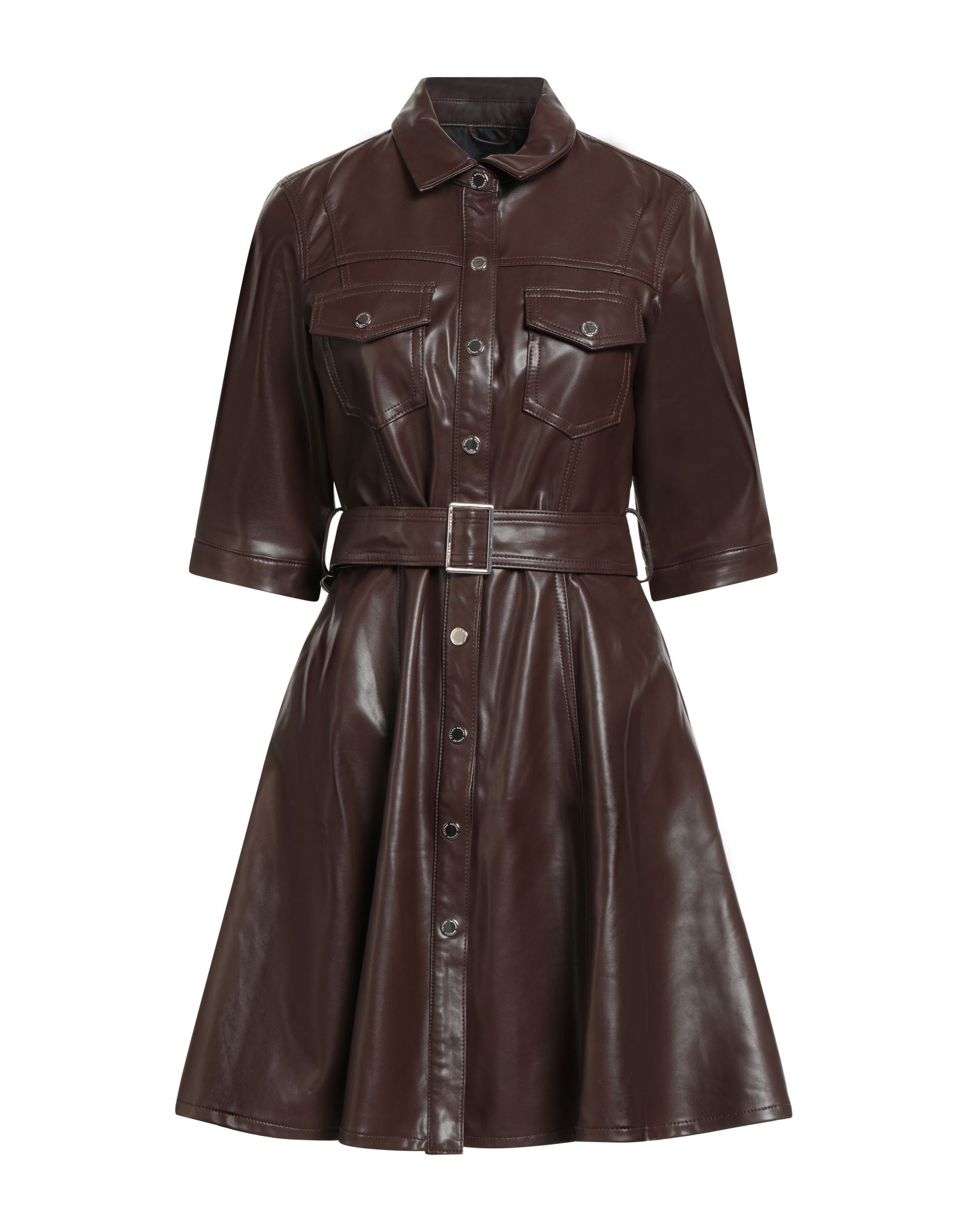 MORGAN DE TOI Mini-kleid Damen Schokobraun MORGAN DE TOI Mini-kleid Damen Schokobraun von MORGAN DE TOI
