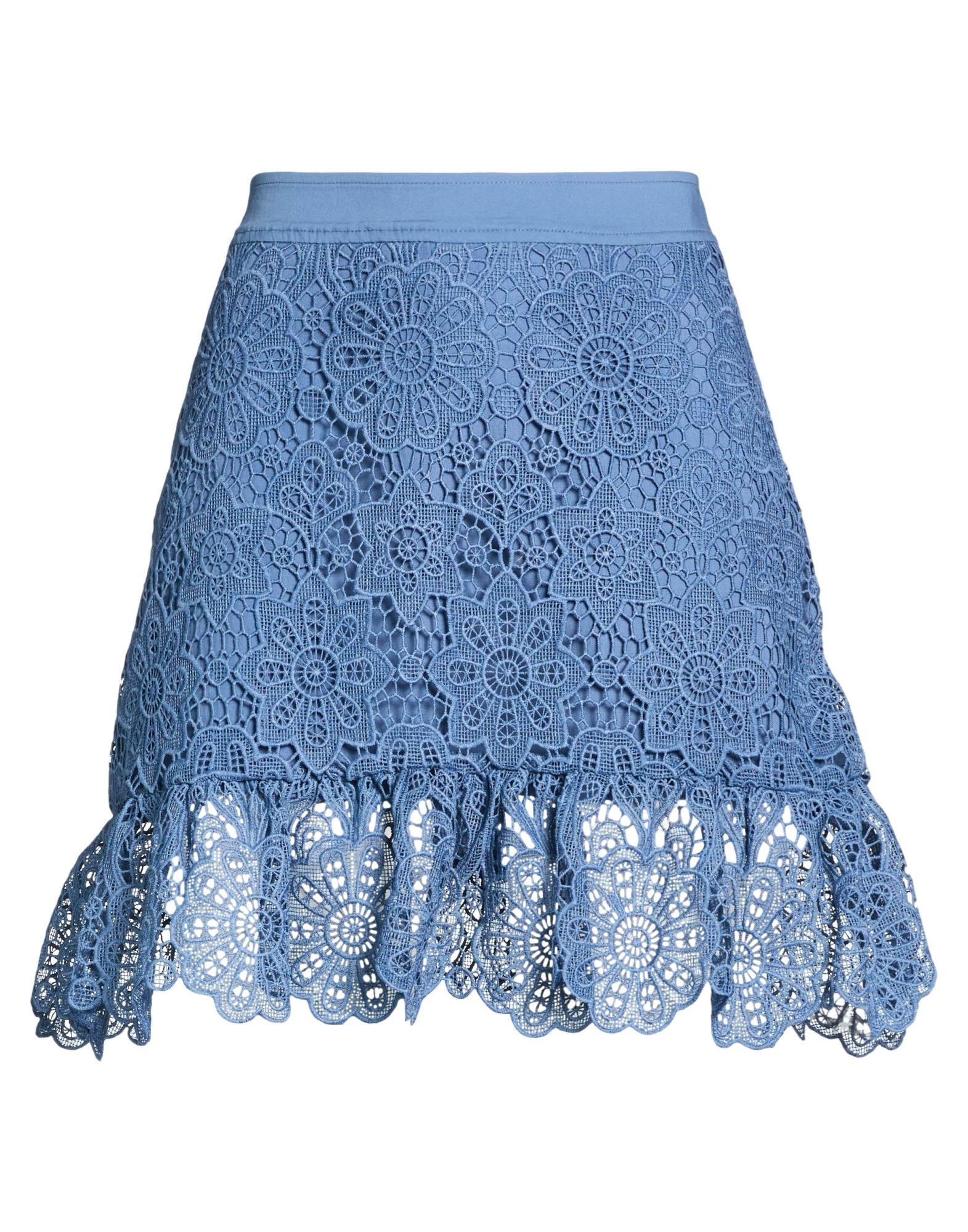 MORGAN DE TOI Minirock Damen Hellblau von MORGAN DE TOI