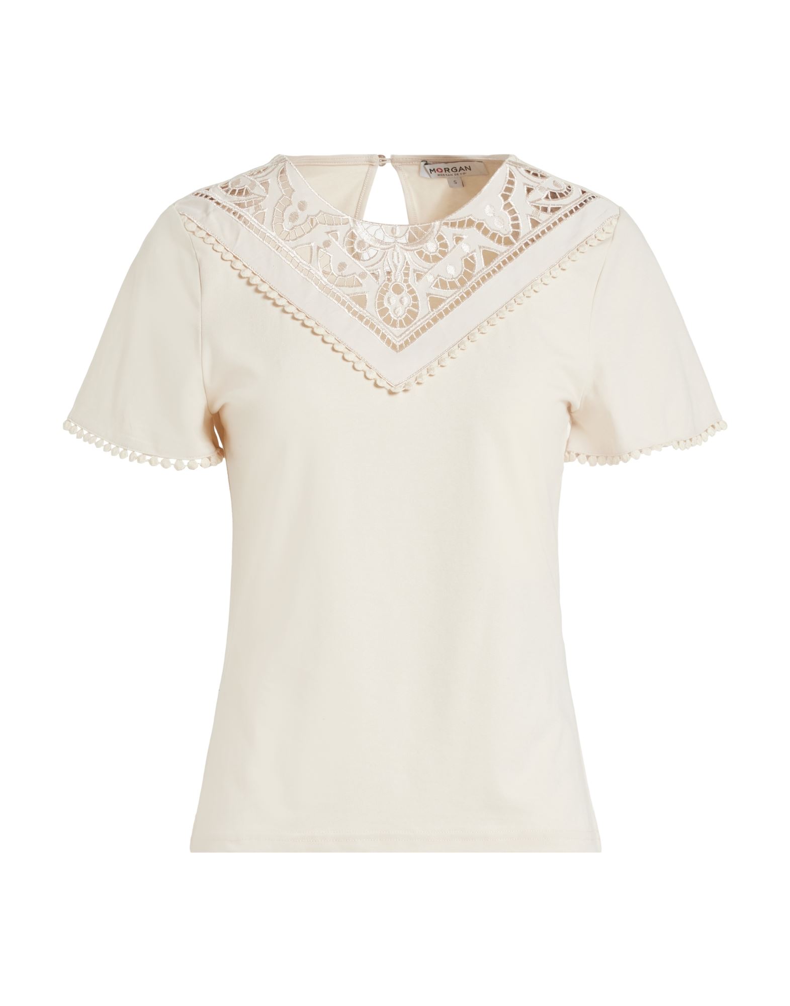 MORGAN DE TOI T-shirts Damen Beige von MORGAN DE TOI