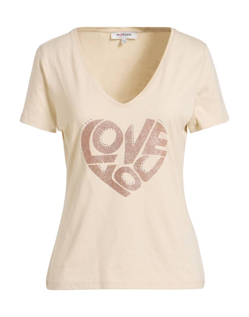 MORGAN DE TOI T-shirts Damen Beige von MORGAN DE TOI