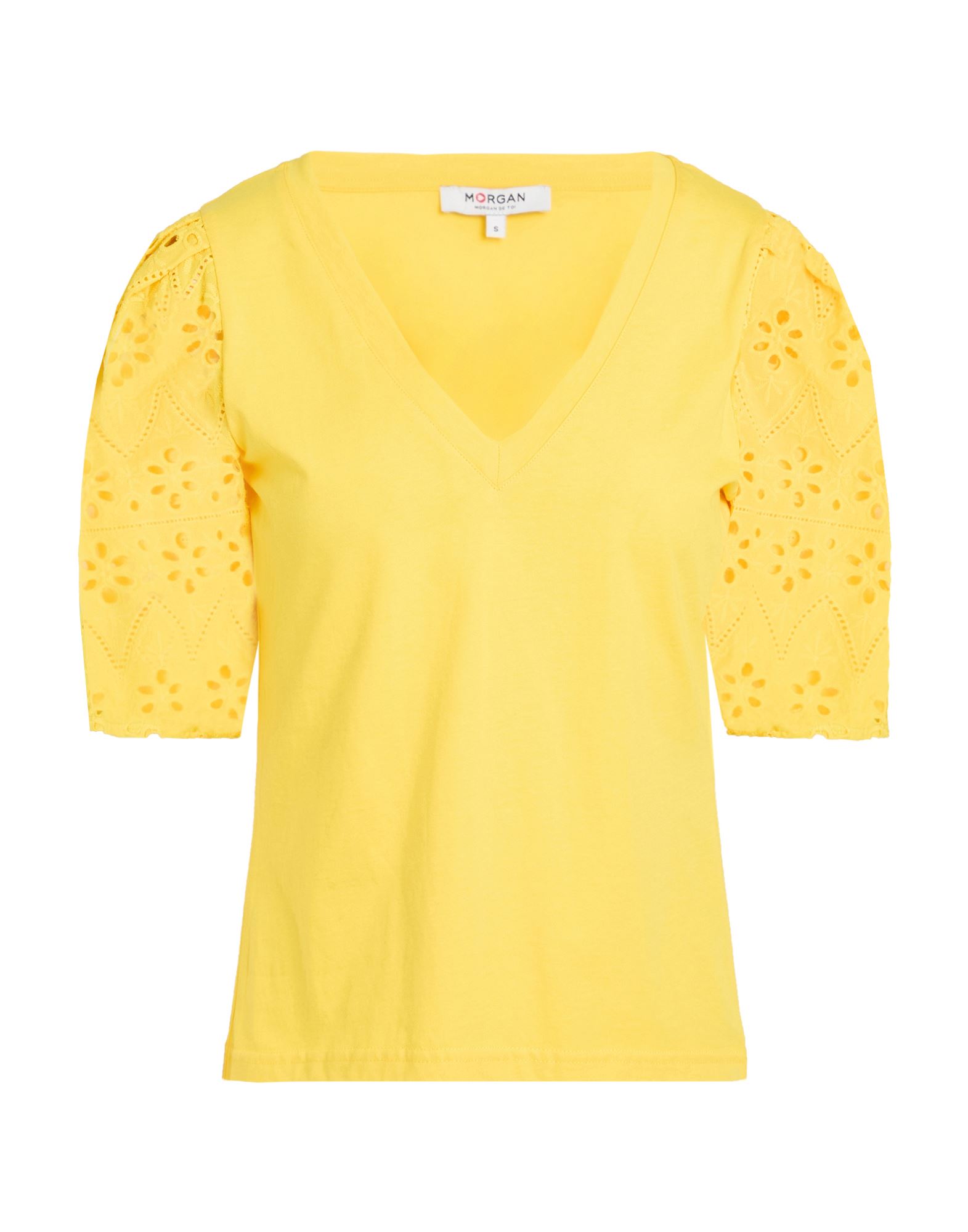MORGAN DE TOI T-shirts Damen Gelb von MORGAN DE TOI